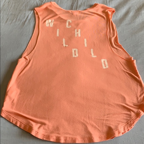PINK Super Soft Wild Child Cutoff Tank - Picture 2 of 5